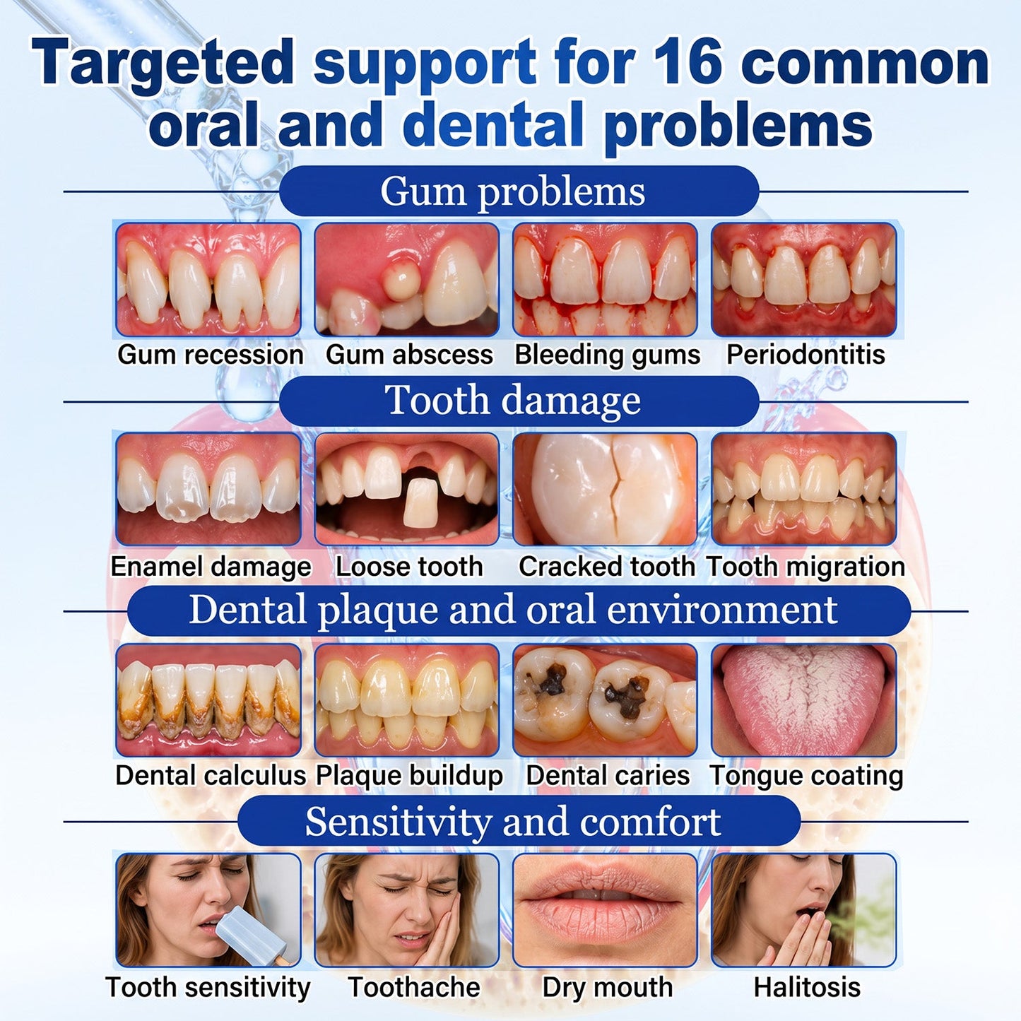 🦷 US Official Store | PuraCure® Tooth & Gum Oral Repair Solution | Powered by Bee Venom Peptides × Collagen × Postbiotics × Beta-Glucanase to Fight Plaque, Tartar, Tooth Pain, Bad Breath & Weak Teeth